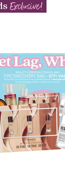 Beauty Brands Jet Lag, Who? Travel Essentials Discovery Bag Beauty Brands Jet Lag, Who? Travel Essentials Discovery Bag